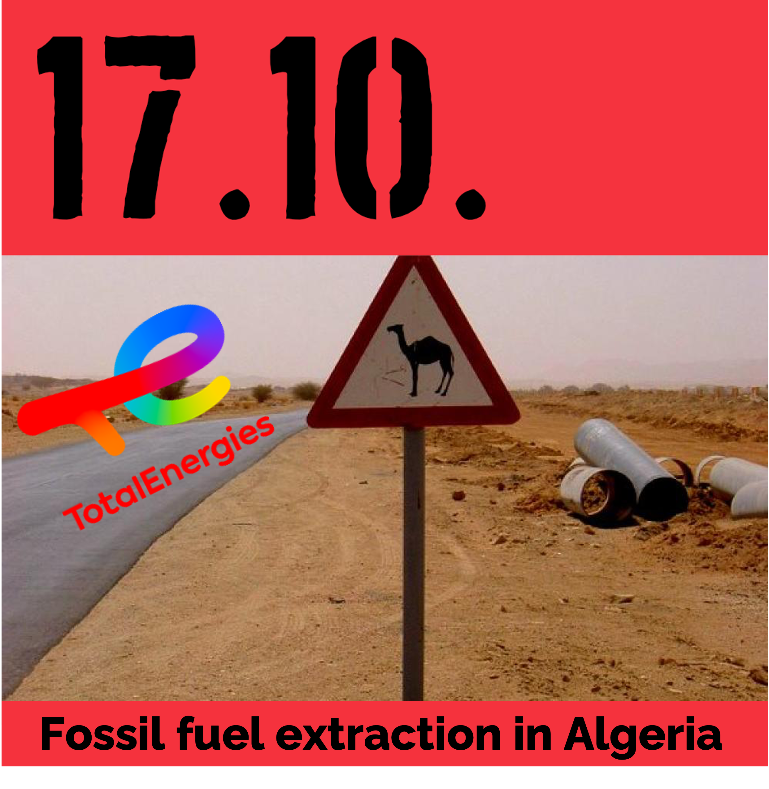 Fossil fuel extraction in Algeria