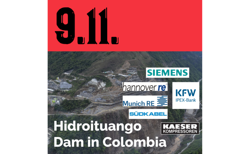 Hidroituango Dam in Colombia